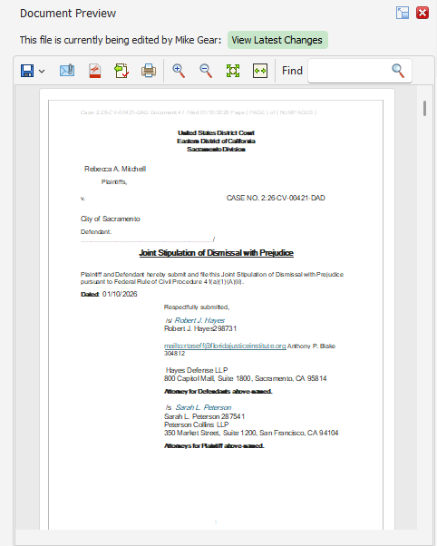 Document Previews