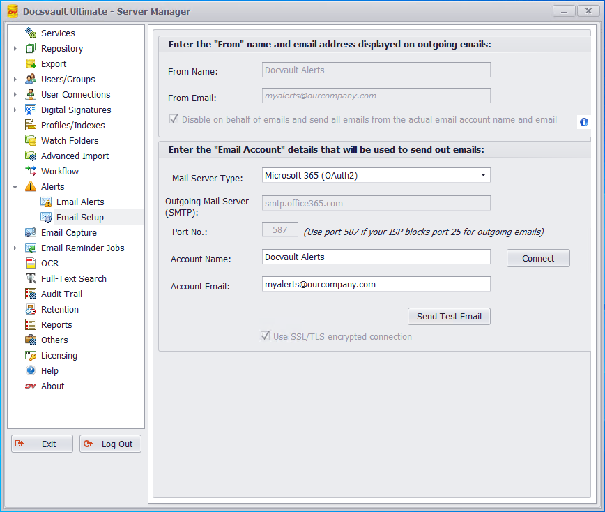 Email Setup - MS 365