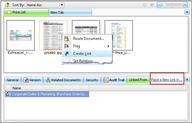 Create Link
