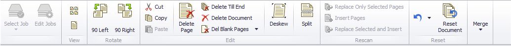 Thumbnail view Ribbon
