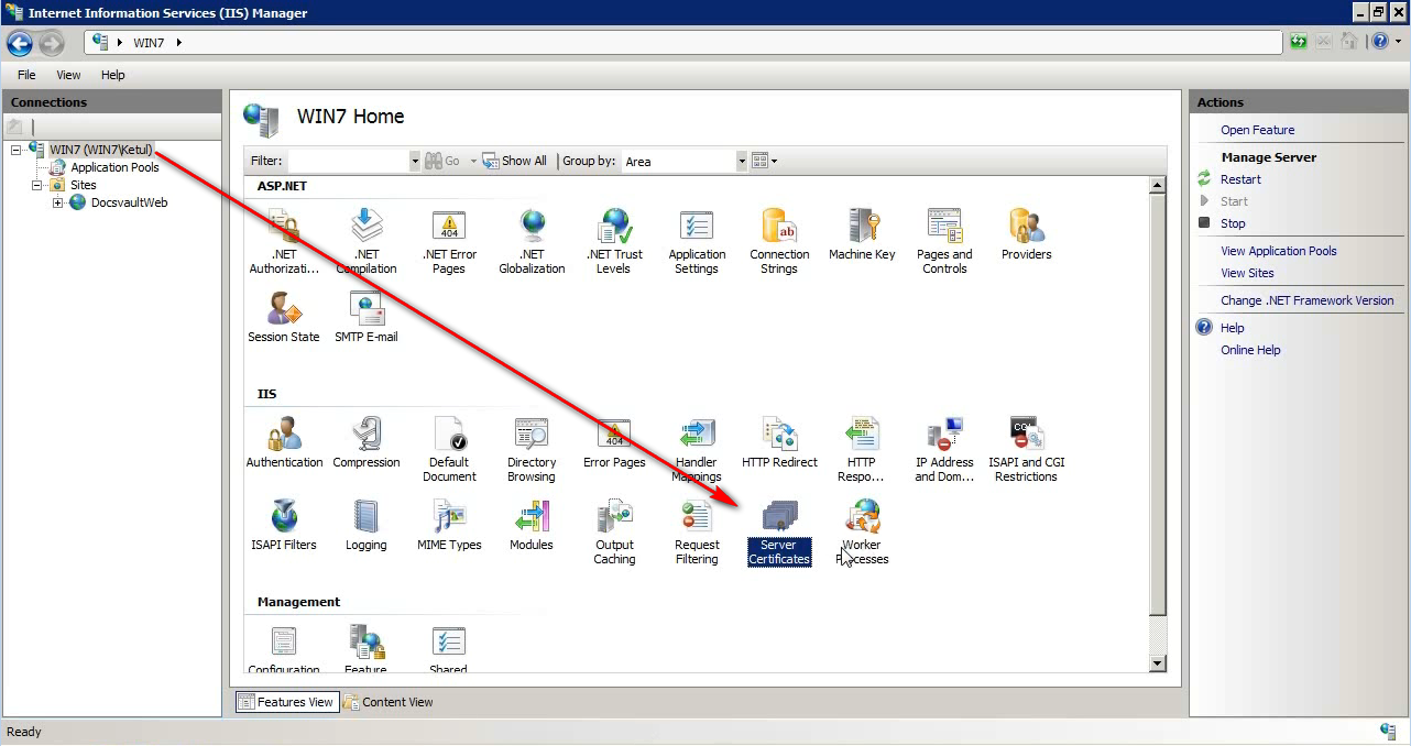 Server Certificates