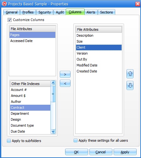 Customize Fields