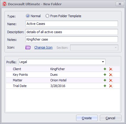 Create a new folder