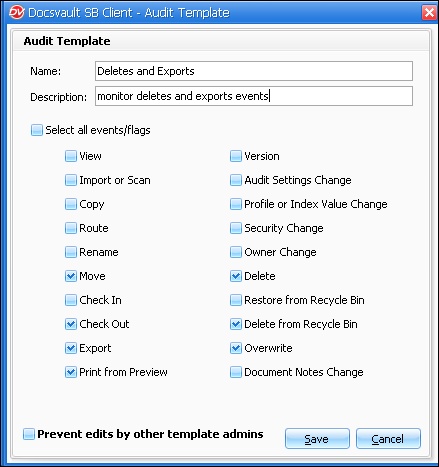 Audit Template