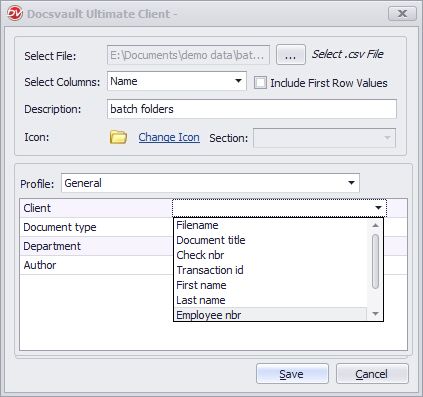 Create batch folders