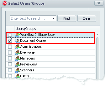 Dynamic Participants: Document Owner