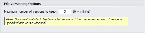 Max File Versioning