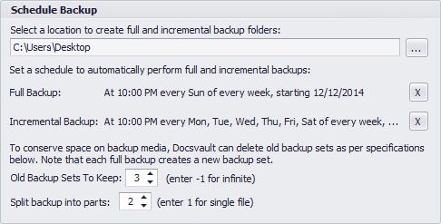 Automatic &nbsp;Backup