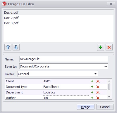Merge PDF Files