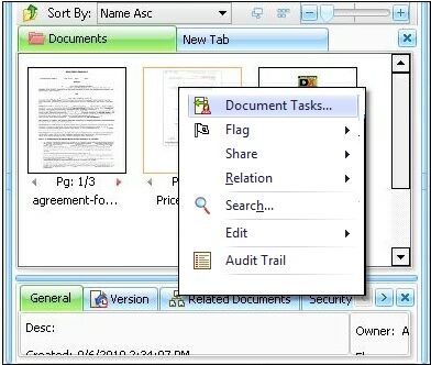 Document Tasks