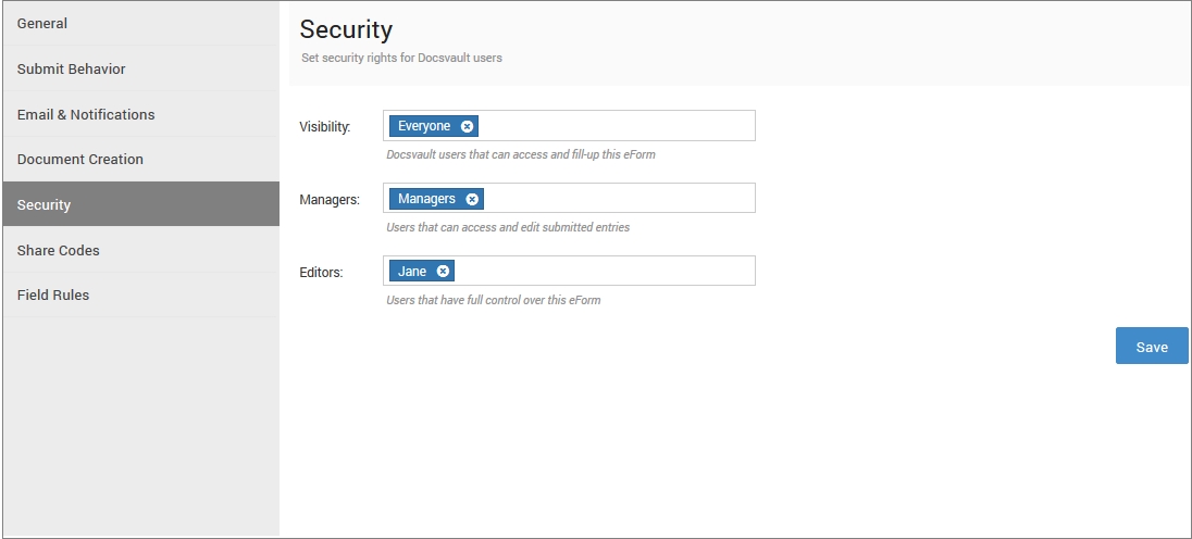 security-eforms