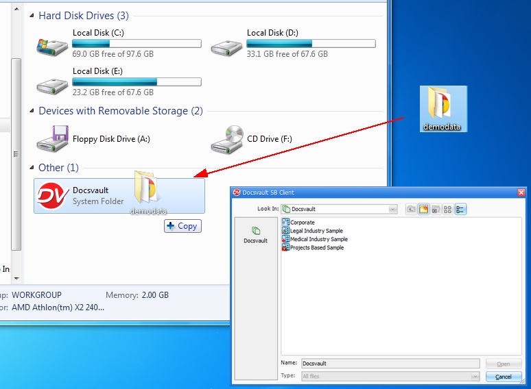 Integration with Windows Explorer