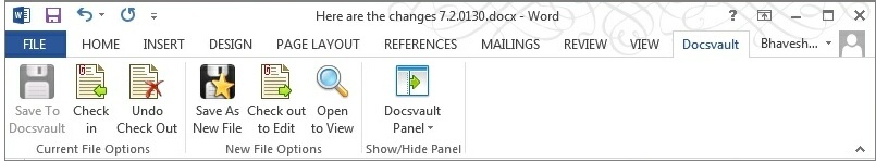 Integration with MS Office applications
