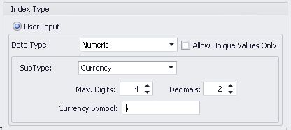 Numberic Mask - Currency