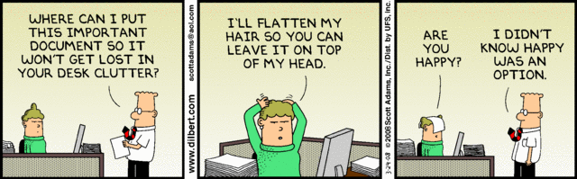 dilbert disaster recovery plan