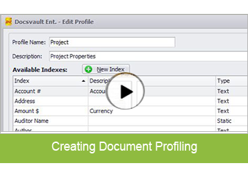 Create Document Profiling