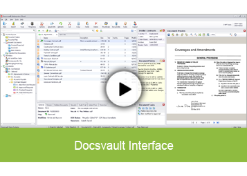 Docsvault Interface