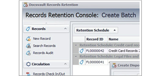 Document Retention