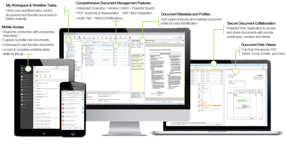 Microsoft Access Document Management Template from www.docsvault.com