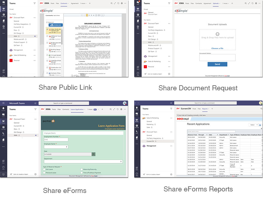 Ms Teams integration