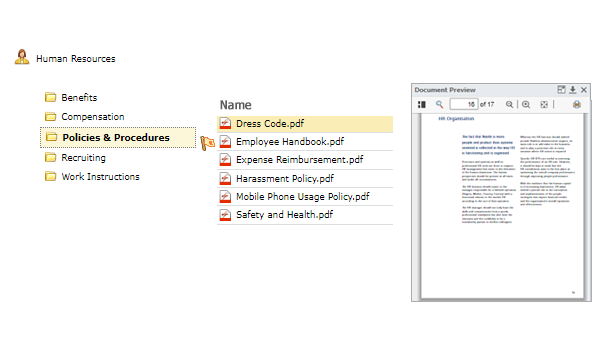 Centralize HR Documents & Policies