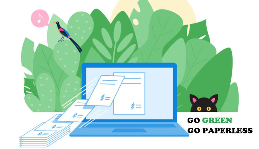 go=paperless How Can Going Paperless Reduce Your Carbon Footprint
