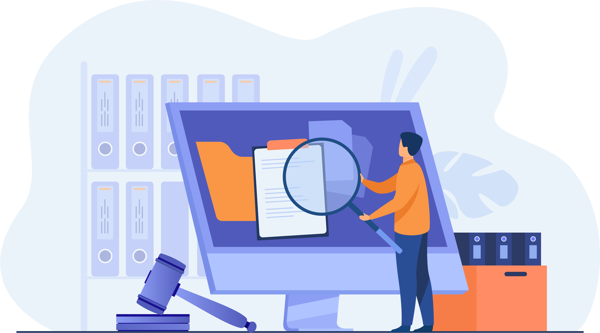 Legal file search with Docsvault